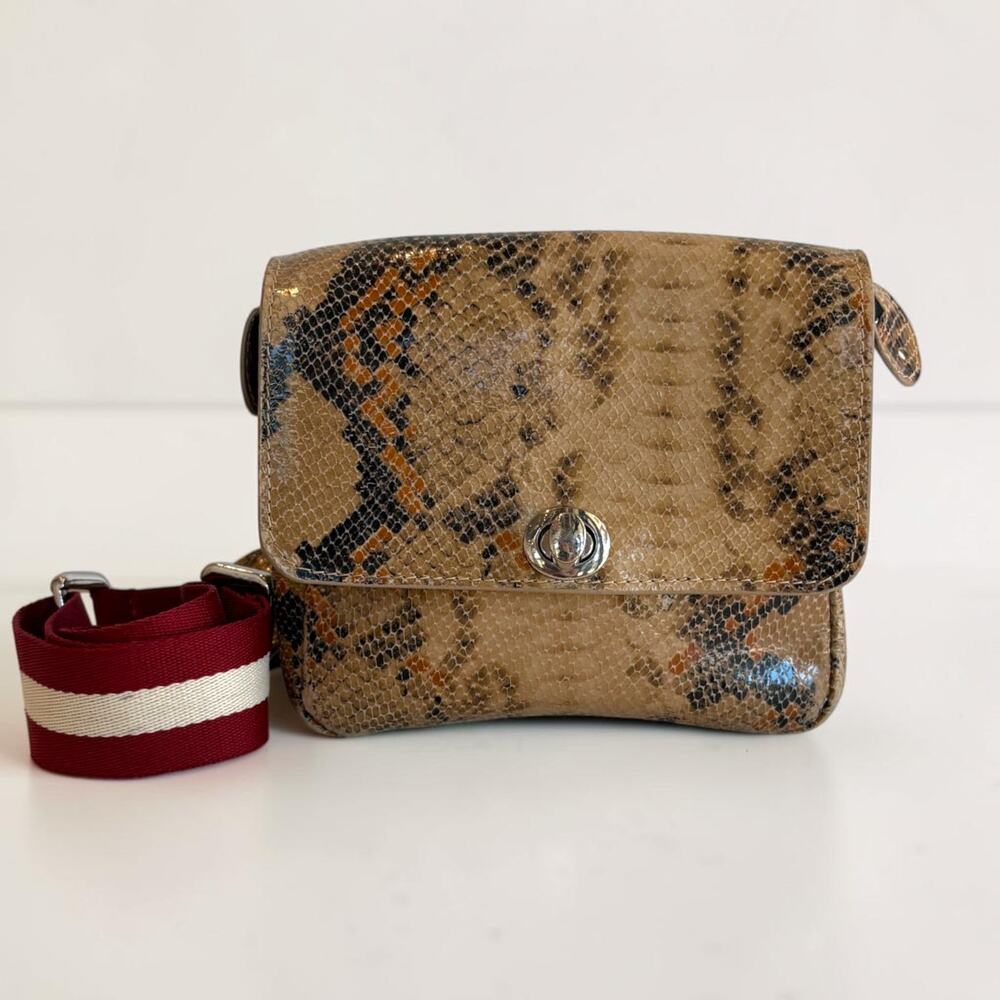 Rachel Comey Daft Belt Bag in Snakeskin
